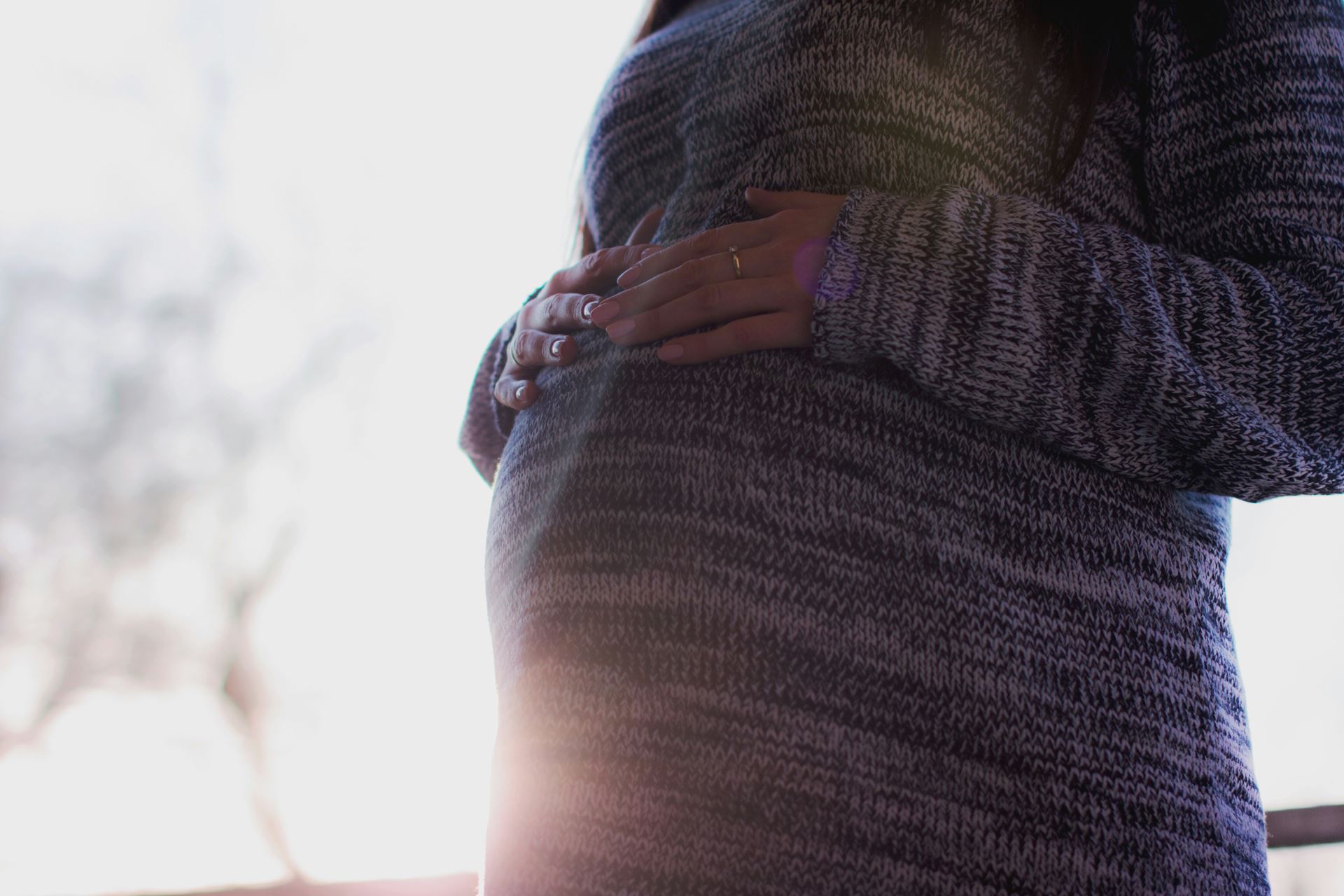 Pregnant belly