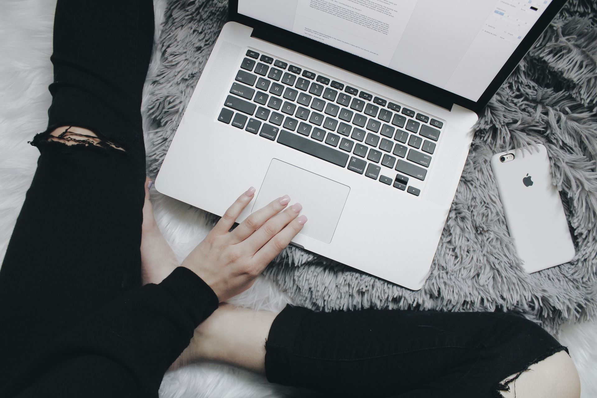 laptop and mobile